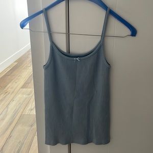 brandy melville baby blue tank top